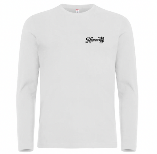 Humanity Peace & Rose Long Sleeve Shirt Wine Red